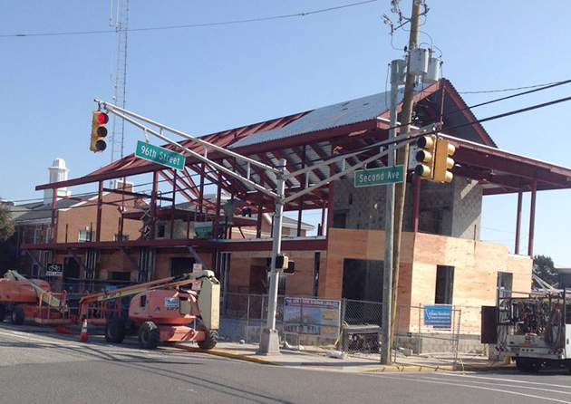 Construction of Stone Harbor's New Library